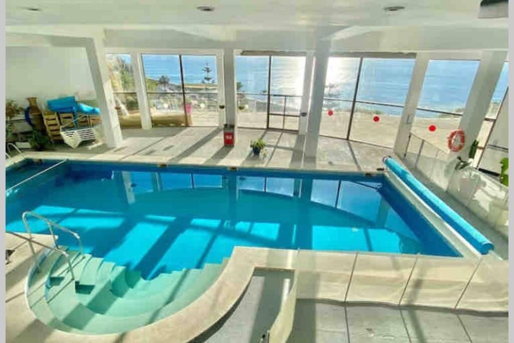 Amazing Frontline Sea Views Studio Apartment Castillo Del Vigia 토레몰리노스 외부 사진